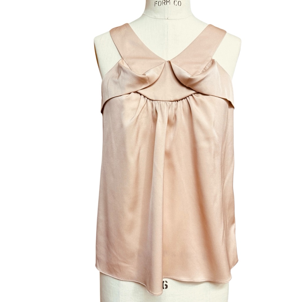 Leon Max Limited Edition Silk Top Blouse Size Xs Fairy Dainty Romantic Coquette